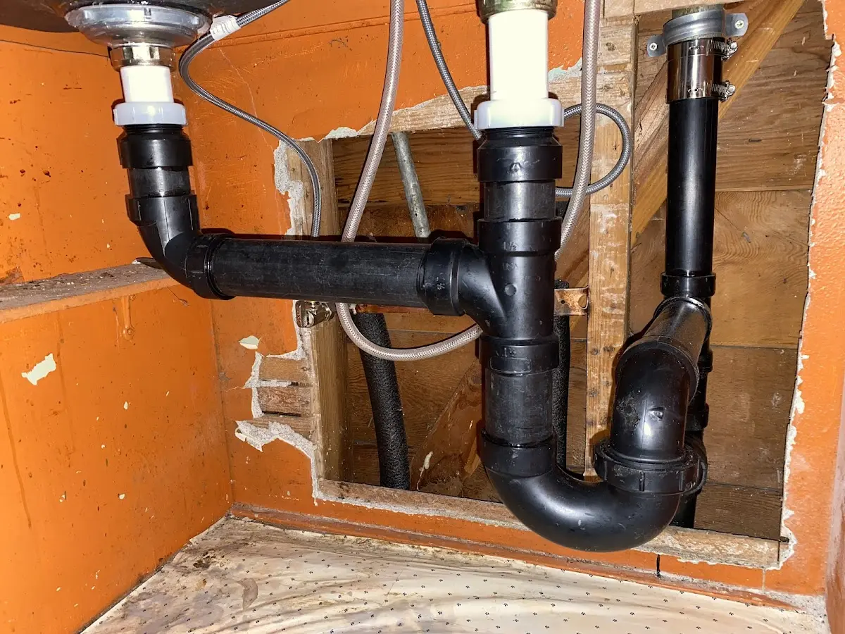 Professional Repiping Services equipment and tools on the job in Conway